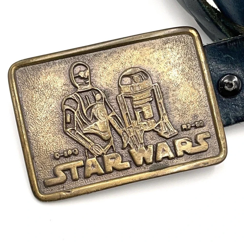 STAR WARS metal belt buckle kids size 30